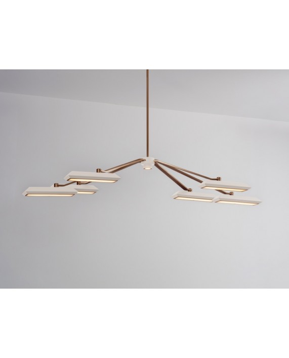 Bert Frank Rinato Linear 6 Chandelier